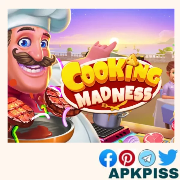 تحميل لعبة Cooking Madness برابط مباشر 2024 مجانا ل ِAndoroid